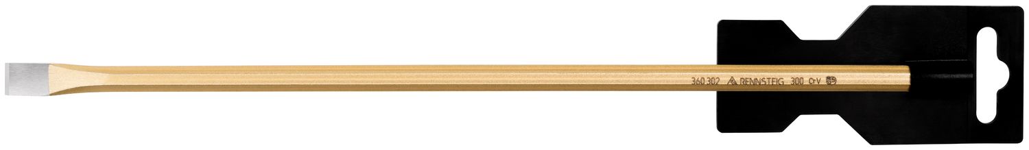 Electrician's chisel DIY 10 x 300 mm, octagonal 8 mm, polished