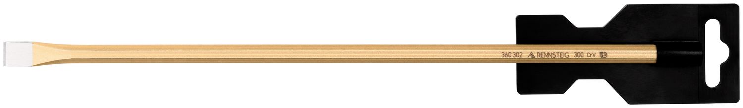 Electrician’s chisel DIY 10 x 300 mm, octagonal 8 mm, painted