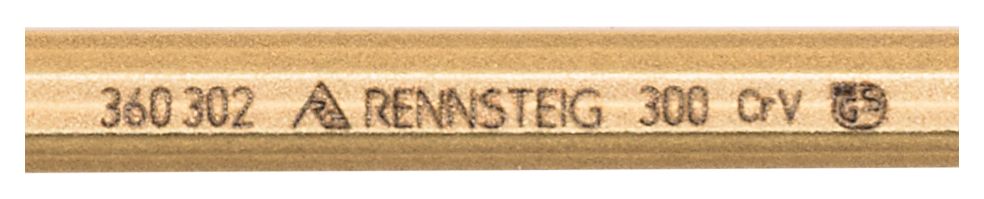 Electrician's chisel 10 x 300 mm, octagonal 8 mm, painted thumbnail 6