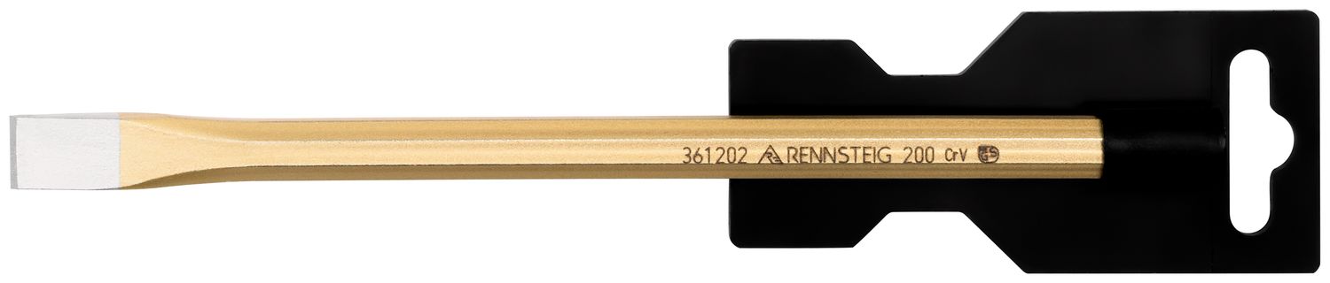 Electrician's chisel DIY 12 x 200 mm, octagonal 10 mm, painted