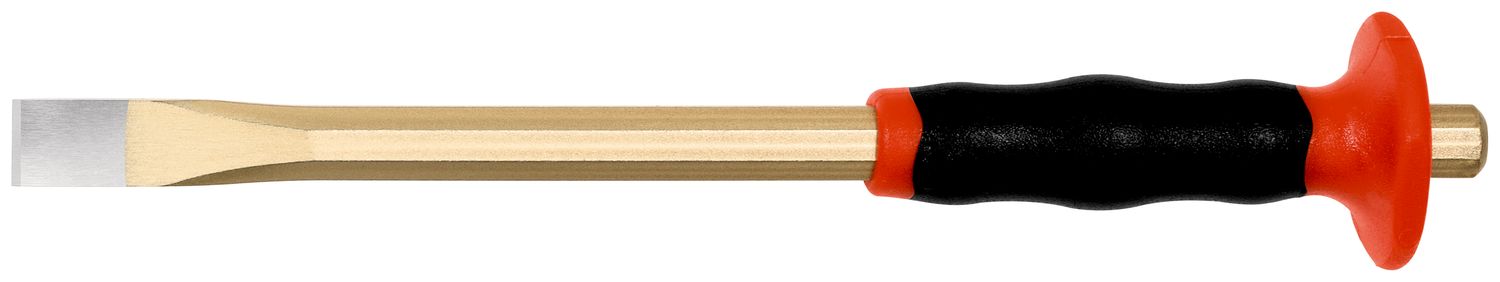 Electrician’s chisel with handguard 12 x 200 mm, octagonal 10 mm, polished thumbnail 2