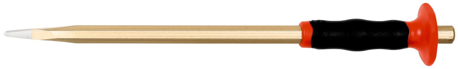 Electrician’s chisel with handguard 12 x 250 mm, octagonal 10 mm, polished thumbnail 3