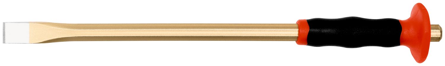 Electrician’s chisel with handguard DIY 12 x 250 mm, octagonal 10 mm, painted