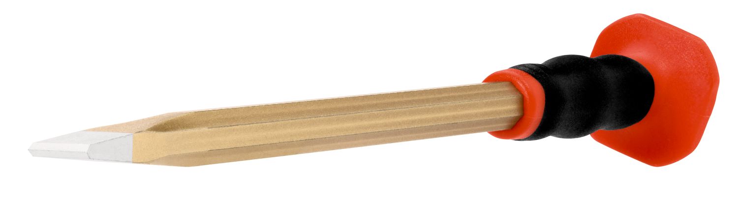 Electrician’s chisel with handguard DIY 12 x 250 mm, octagonal 10 mm, painted thumbnail 5