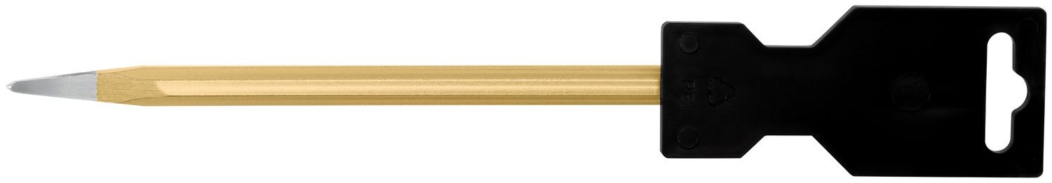 Electrician’s pointed chisel DIY 250 mm, octagonal 10 mm, polished thumbnail 2