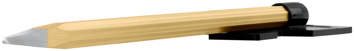 Electrician’s pointed chisel DIY 250 mm, octagonal 10 mm, polished thumbnail 4