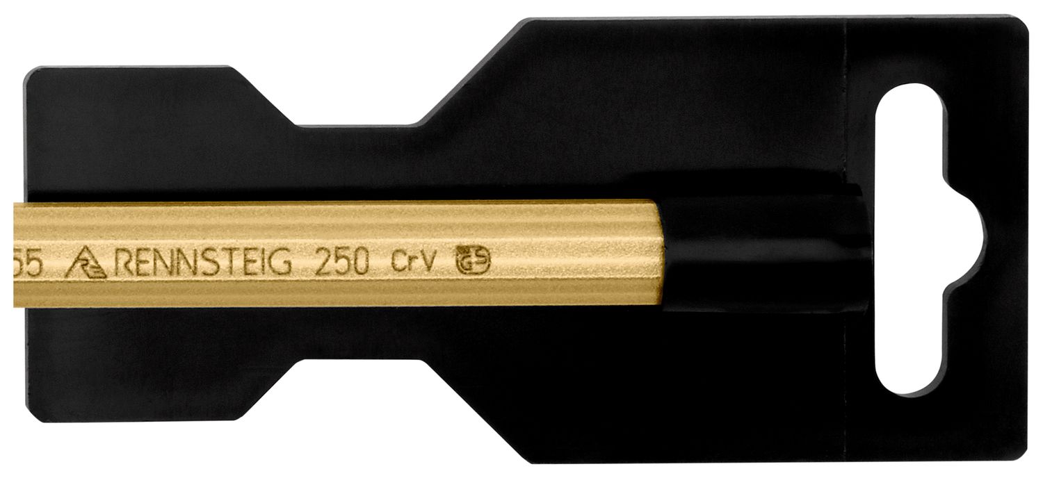 Electrician’s pointed chisel DIY 250 mm, octagonal 10 mm, polished thumbnail 6