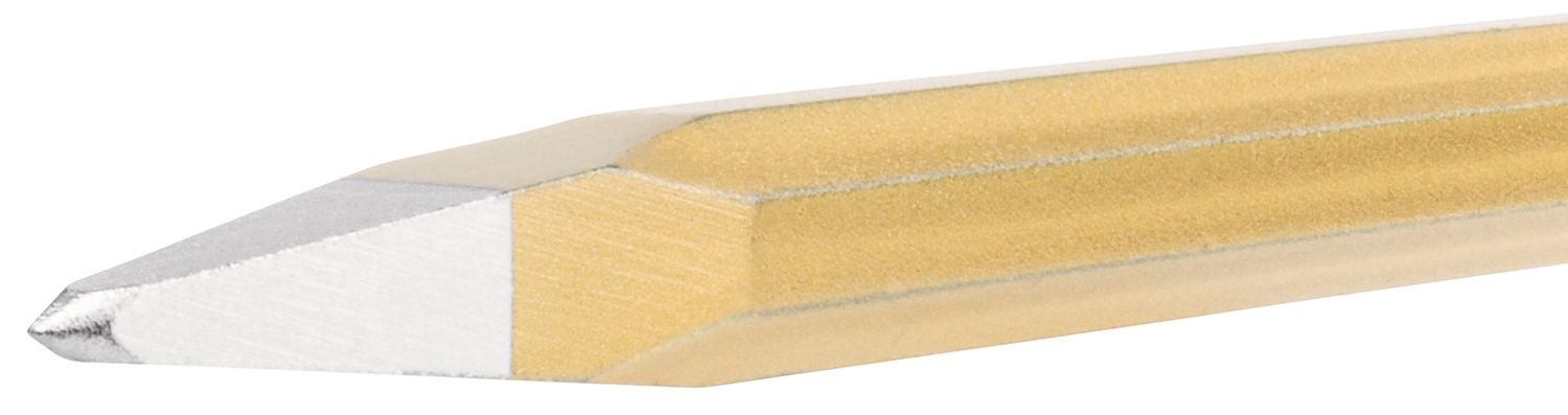 Electrician’s pointed chisel DIY 250 mm, octagonal 10 mm, painted thumbnail 5