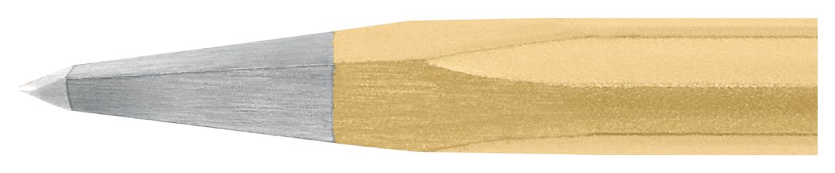 Electrician’s pointed chisel with handguard 250 mm, octagonal 10 mm, polished thumbnail 2