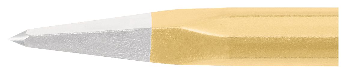 Electrician’s pointed chisel with handguard DIY 250 mm, octagonal 10 mm, painted thumbnail 2