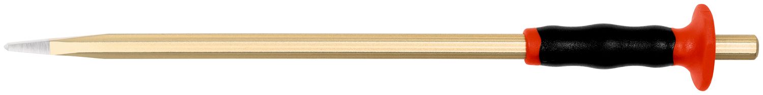 Electrician’s chisel with handguard 12 x 300 mm, octagonal 10 mm, polished thumbnail 3