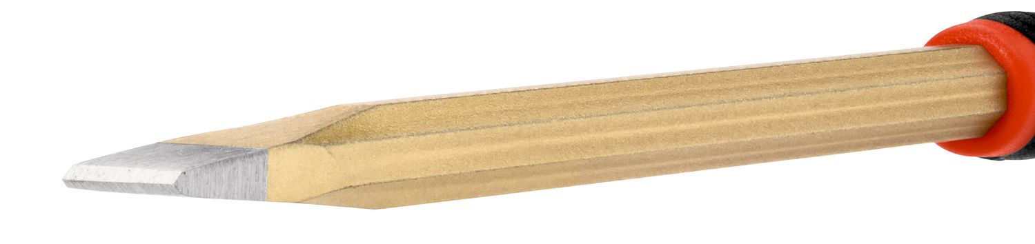 Electrician’s chisel with handguard 12 x 300 mm, octagonal 10 mm, polished thumbnail 5