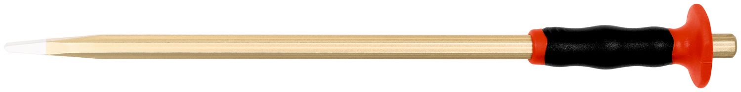 Electrician’s chisel with handguard 12 x 300 mm, octagonal 10 mm, painted thumbnail 3