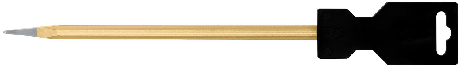 Electrician’s pointed chisel DIY 300 mm, octagonal 10 mm, polished thumbnail 2