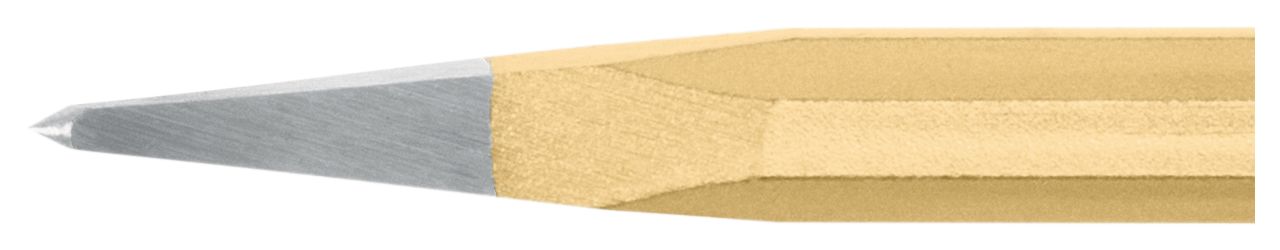 Electrician’s pointed chisel DIY 300 mm, octagonal 10 mm, polished thumbnail 3