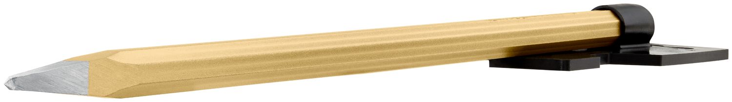 Electrician’s pointed chisel DIY 300 mm, octagonal 10 mm, polished thumbnail 4
