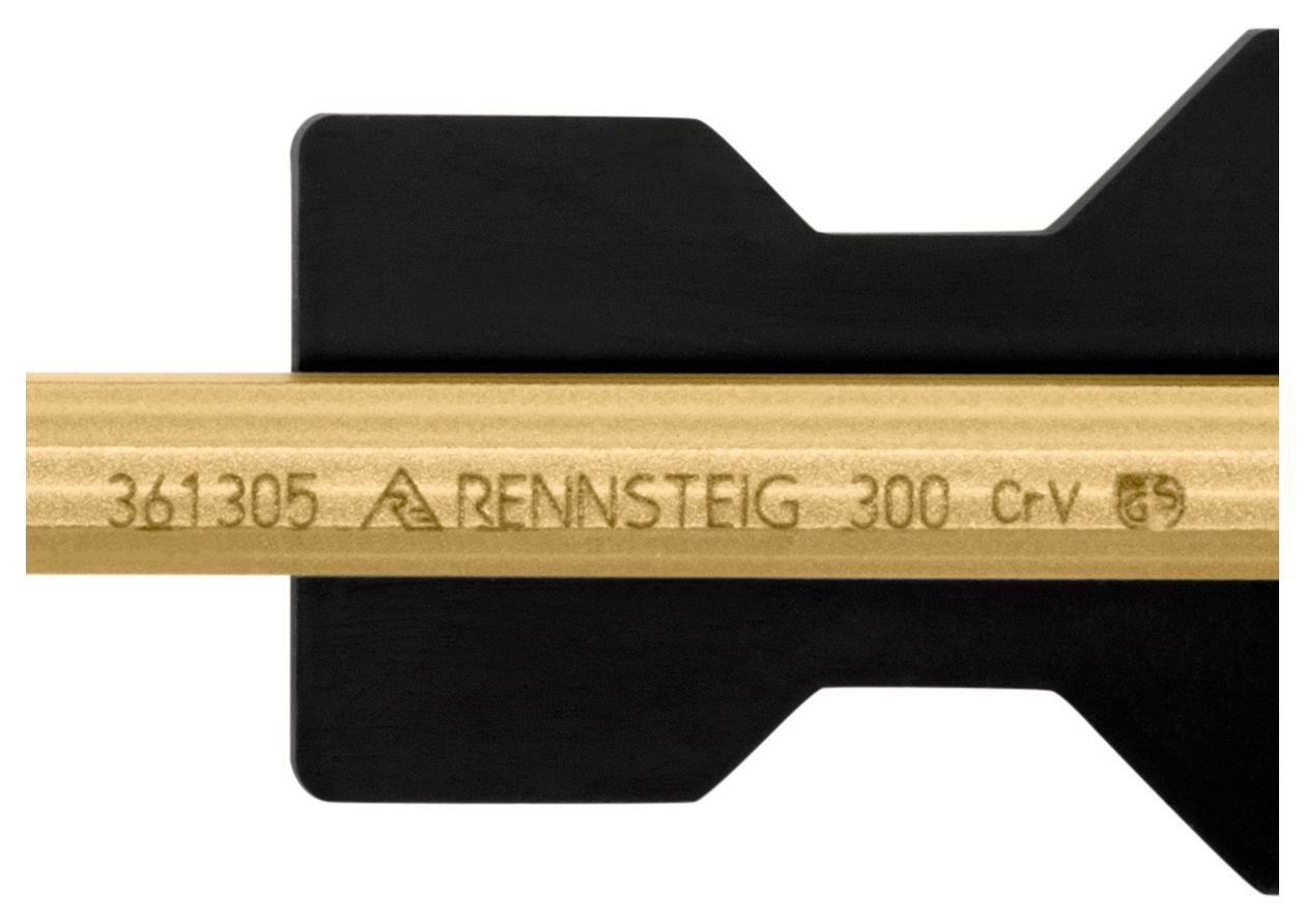 Electrician’s pointed chisel DIY 300 mm, octagonal 10 mm, polished thumbnail 5