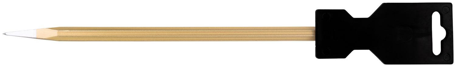 Electrician’s pointed chisel DIY 300 mm, octagonal 10 mm, painted thumbnail 2