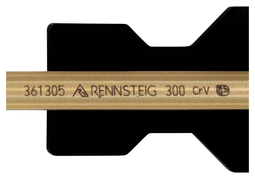 Electrician’s pointed chisel DIY 300 mm, octagonal 10 mm, painted thumbnail 6