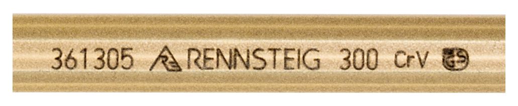 Electrician’s pointed chisel 300 mm, octagonal 10 mm, painted thumbnail 6