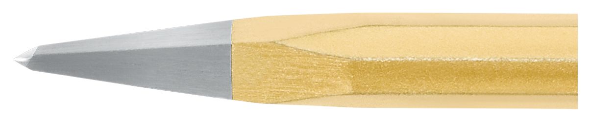 Electrician’s pointed chisel with handguard 300 mm, octagonal 10 mm, polished thumbnail 2