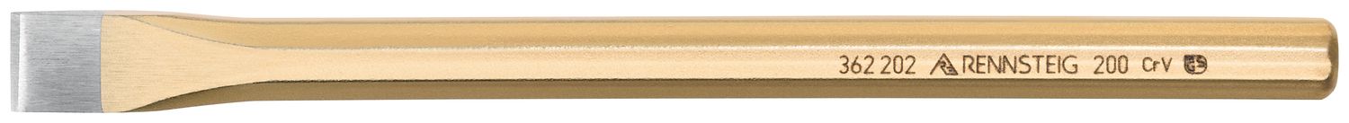 Electrician's chisel 14 x 200 mm, octagonal 12 mm, polished