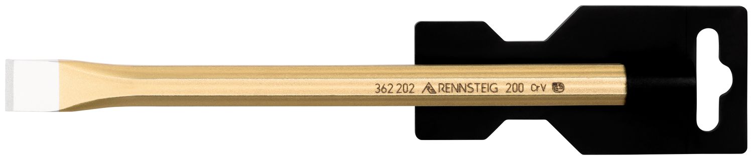 Electrician's chisel DIY 14 x 200 mm, octagonal 12 mm, painted