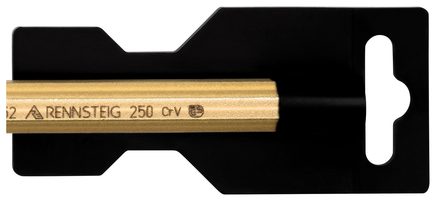 Electrician's chisel DIY 14 x 250 mm, octagonal 12 mm, polished thumbnail 6