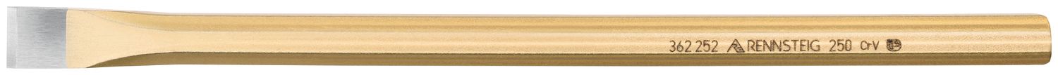 Electrician's chisel 14 x 250 mm, octagonal 12 mm, polished