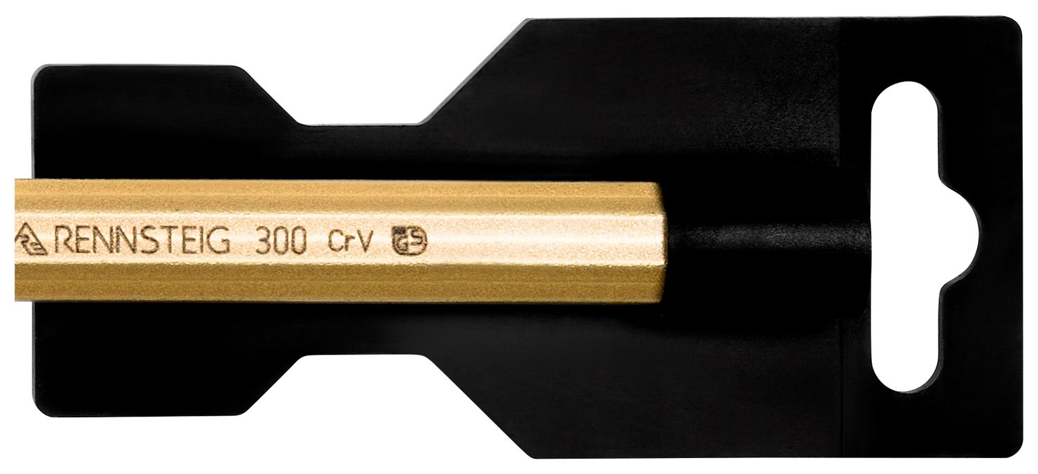 Electrician's chisel DIY 14 x 300 mm, octagonal 12 mm, polished thumbnail 6