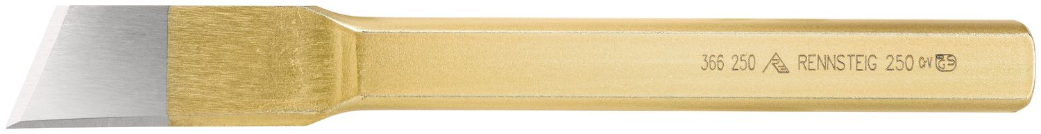 Electrician’s slotting chisel 33 x 250 mm, polished