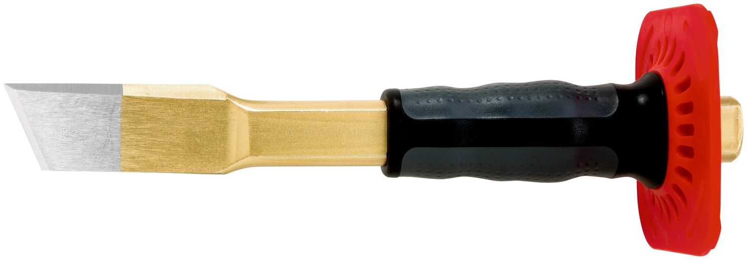 Electrician’s slotting chisel with handguard 33 x 250 mm, polished thumbnail 2