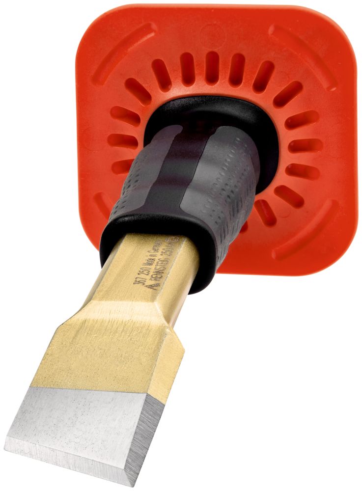 Electrician’s slotting chisel with handguard 33 x 250 mm, polished thumbnail 5