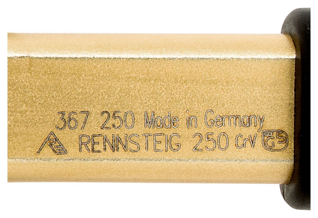 Electrician’s slotting chisel with handguard 33 x 250 mm, polished thumbnail 6