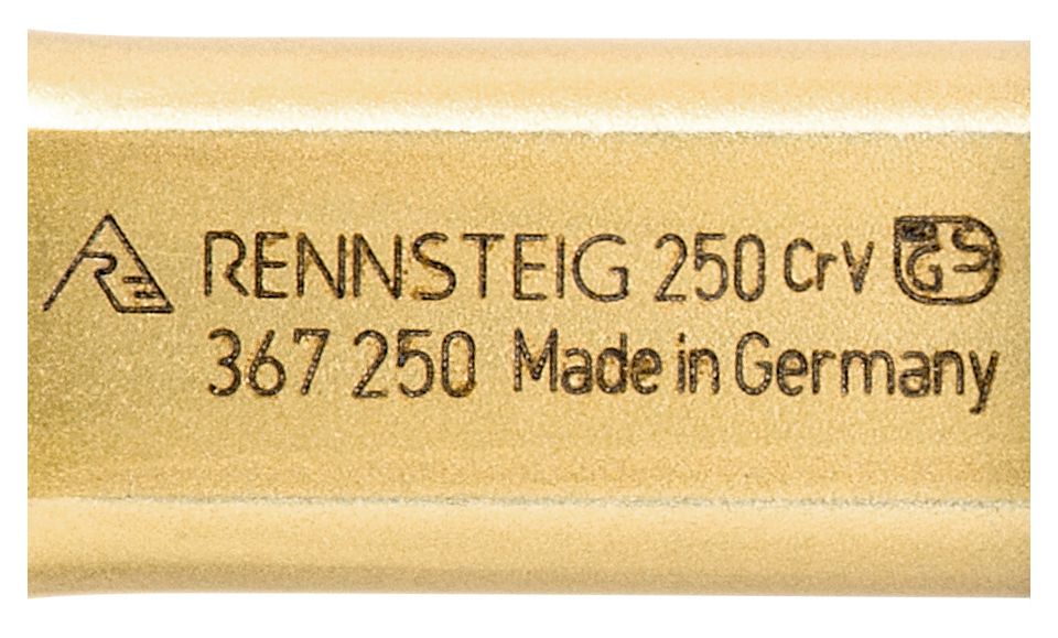 Electrician’s slotting chisel with handguard DIY 33 x 250 mm, painted thumbnail 6