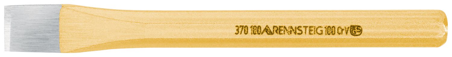 Flat floor chisel 10 x 100 mm, octagonal 8 mm, polished