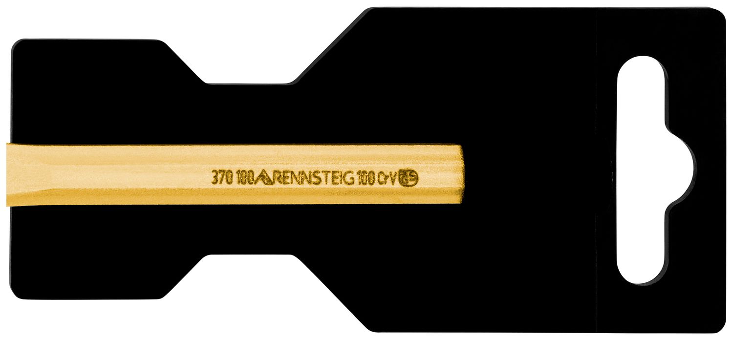 Flat floor chisel DIY 10 x 100 mm, octagonal 8 mm, painted thumbnail 7