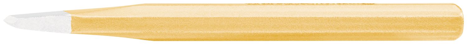 Flat floor chisel 10 x 100 mm, octagonal 8 mm, painted thumbnail 3