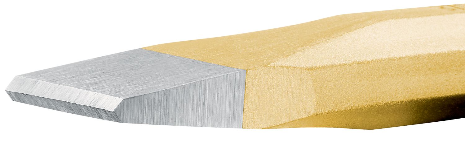 Flat floor chisel 12 x 125 mm, octagonal 10 mm, polished thumbnail 5