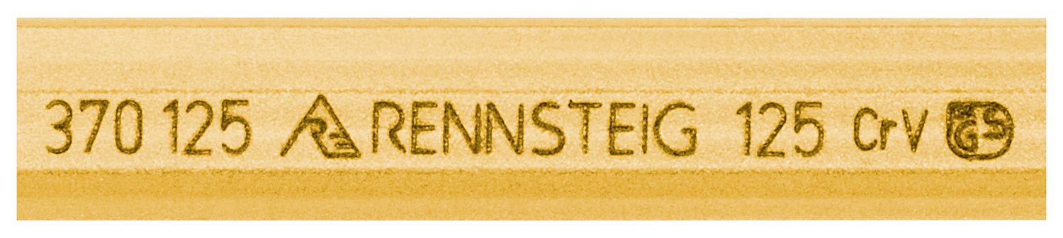 Flat floor chisel 12 x 125 mm, octagonal 10 mm, polished thumbnail 6