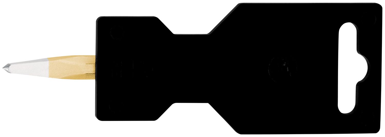 Pointed floor chisel DIY 100 mm, octagonal 8 mm, painted thumbnail 2