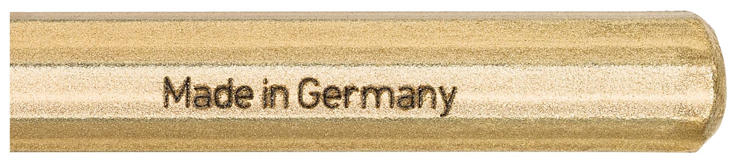 Pointed floor chisel 125 mm, octagonal 10 mm, painted thumbnail 6