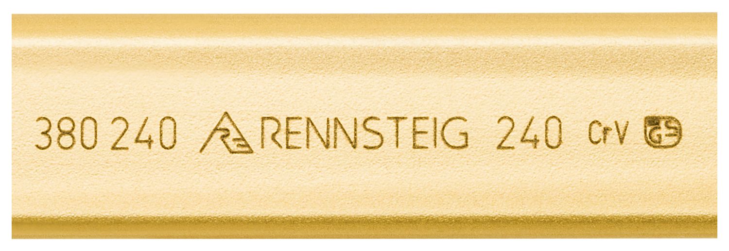 Slitting chisel straight 28 x 240 mm, polished thumbnail 6