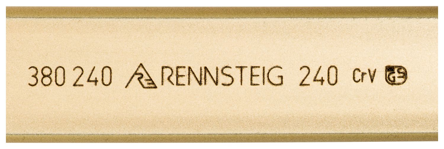 Slitting chisel straight 28 x 240 mm, painted thumbnail 6