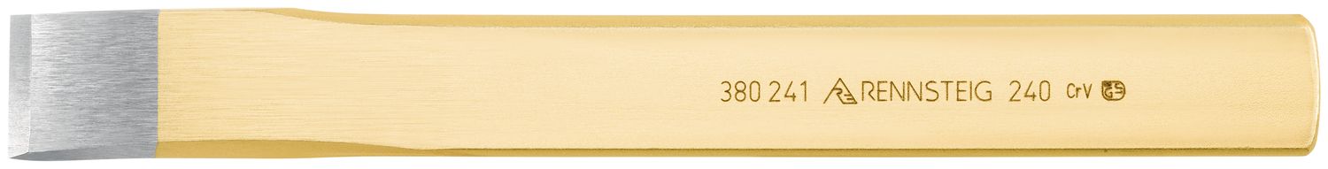 Slitting chisel offset 27 x 240 mm, polished