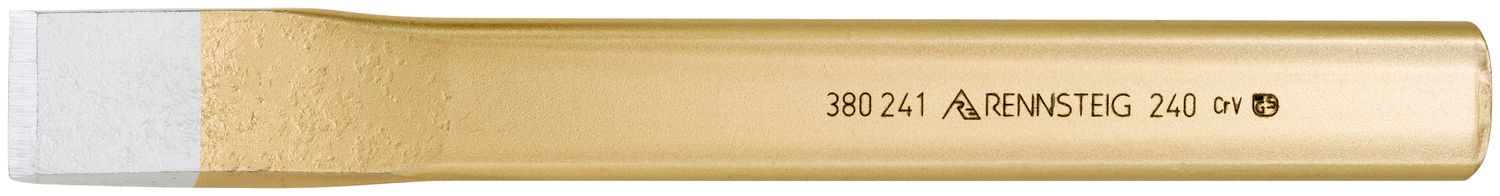 Slitting chisel offset 27 x 240 mm, painted