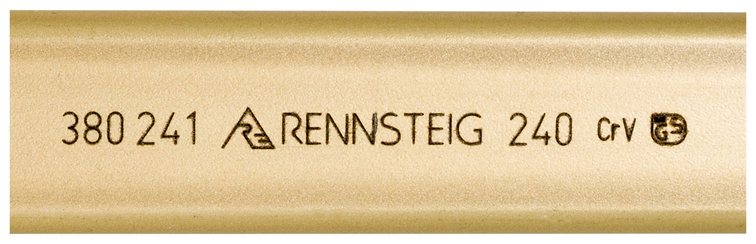 Slitting chisel offset 27 x 240 mm, painted thumbnail 6