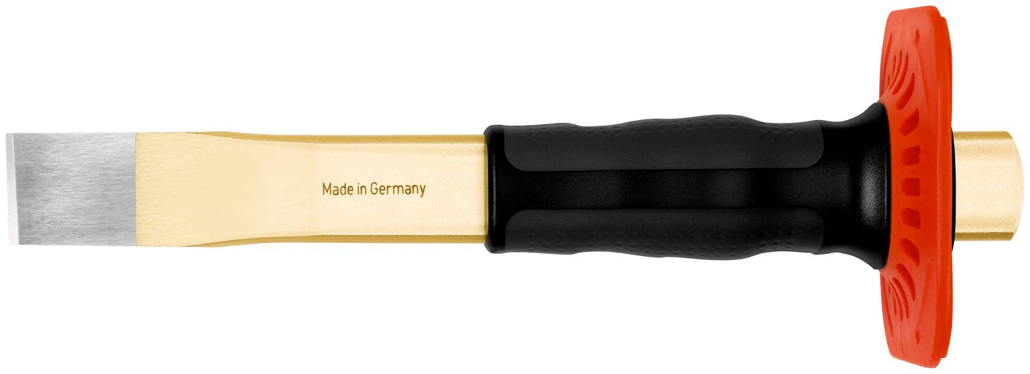 Slitting chisel with handguard straight 28 x 240 mm, polished thumbnail 2