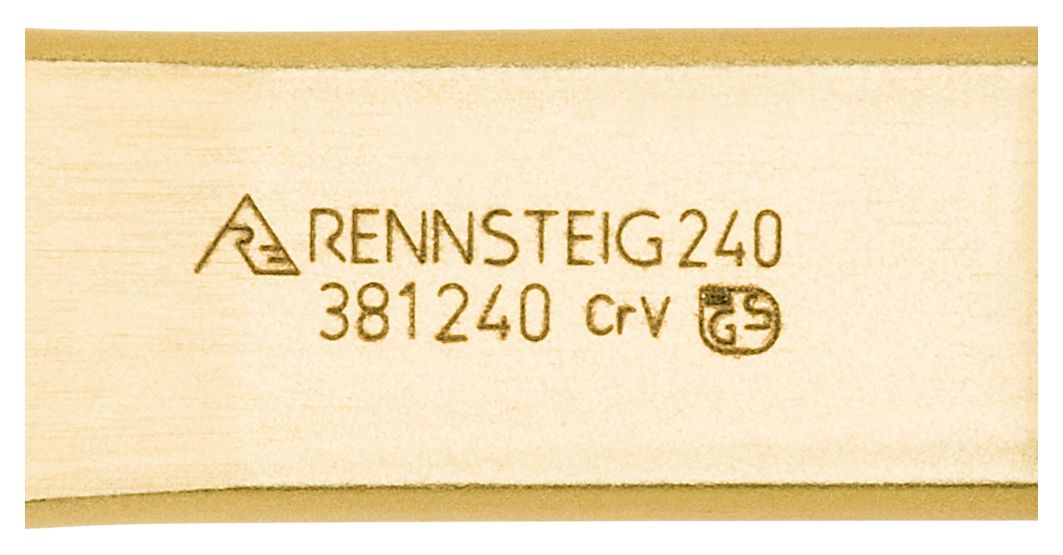 Slitting chisel with handguard straight 28 x 240 mm, polished thumbnail 6