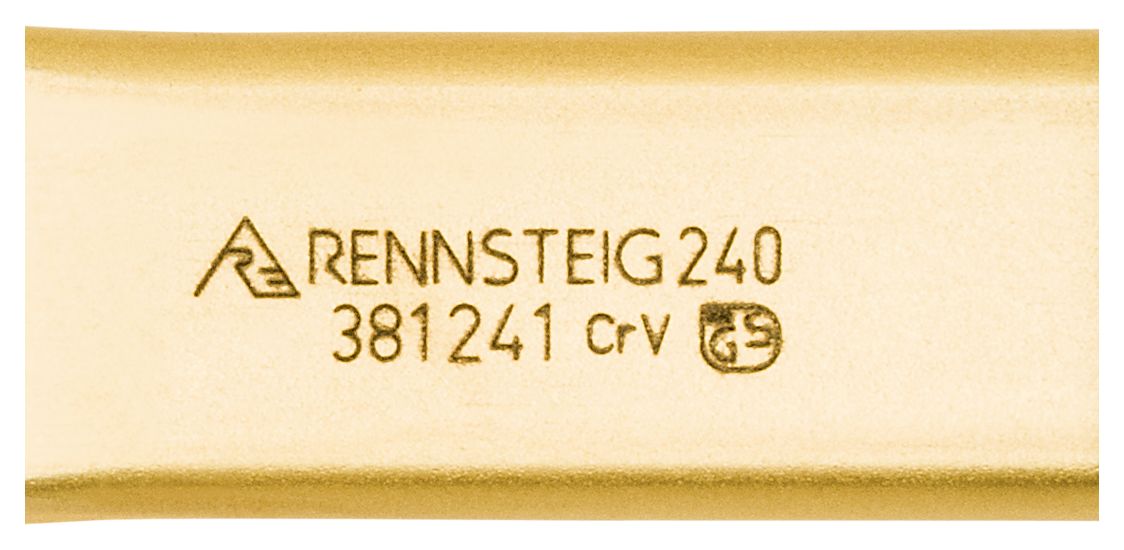 Slitting chisel with handguard offset 27 x 240 mm, polished thumbnail 6